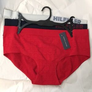 TOMMY HILFIGER Hipster PANTIES COTTON SET OF 3